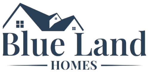 Blue land homes logo